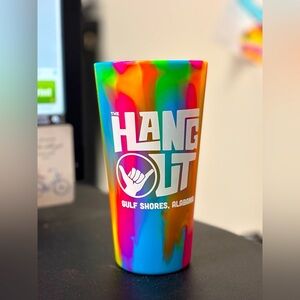 Silipint tie dye silicone cup 22 oz THE HANG OUT Gulf Shores, AL